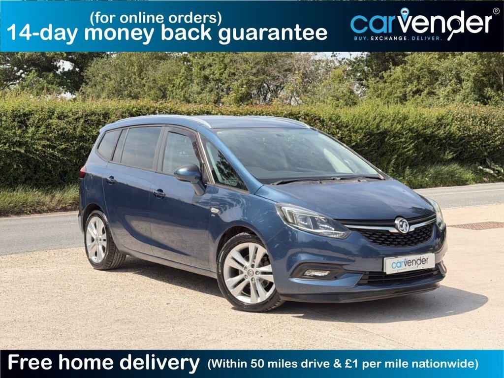 Vauxhall Zafira Tourer 1.4L Sri Nav Blue