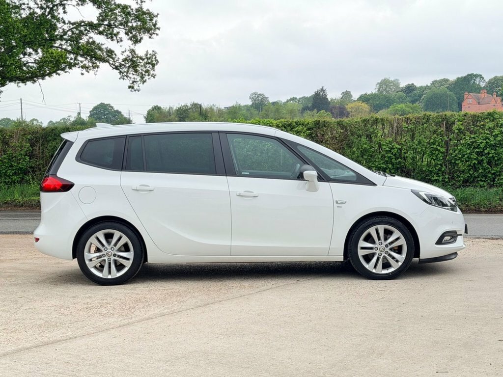 Vauxhall Zafira Tourer 1.4L Sri Nav White #6