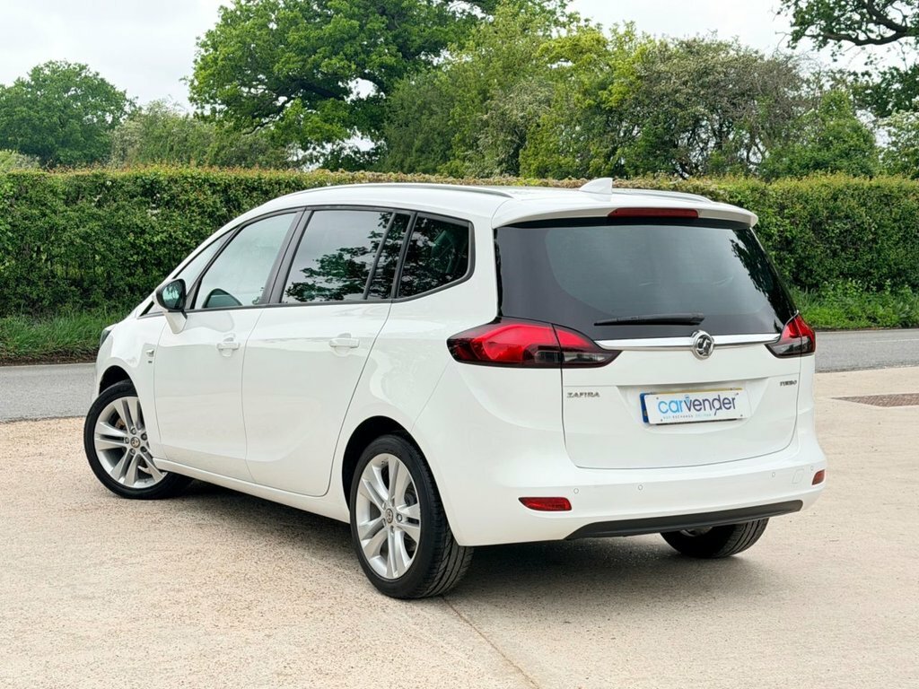 Vauxhall Zafira Tourer 1.4L Sri Nav White #5