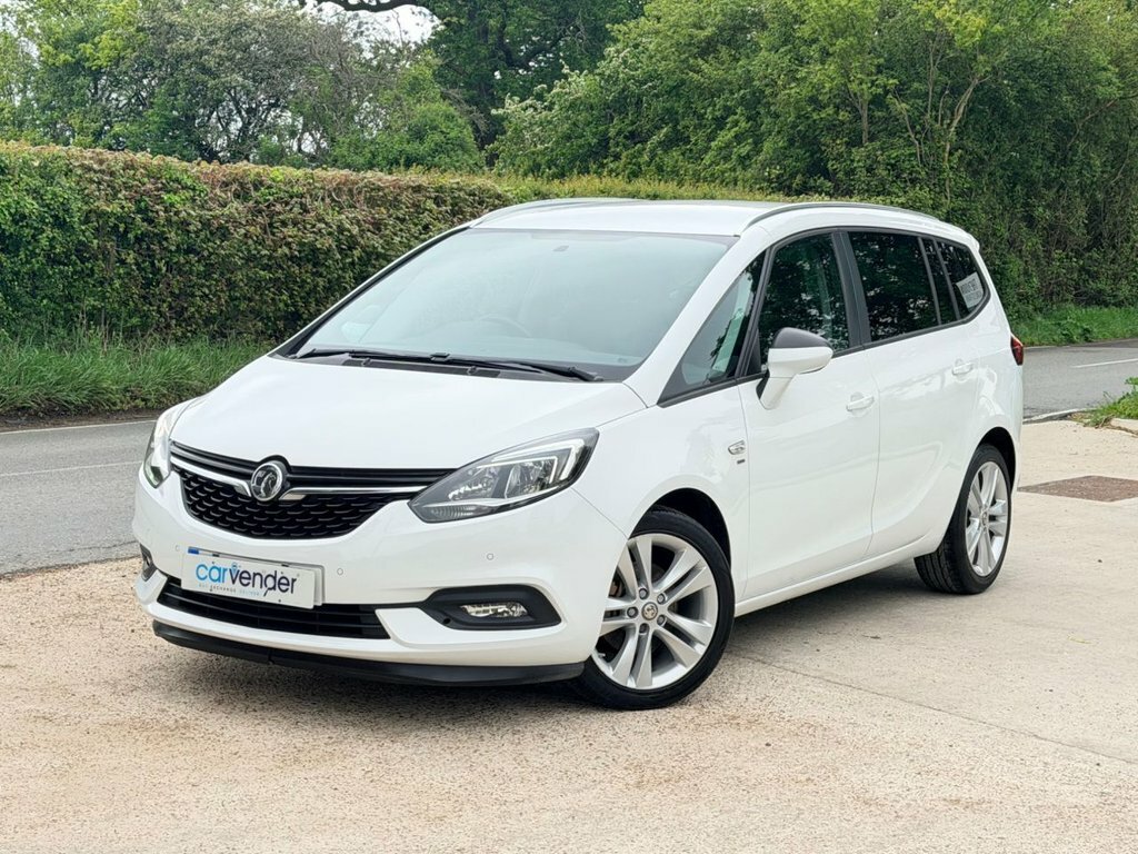 Vauxhall Zafira Tourer 1.4L Sri Nav White #2