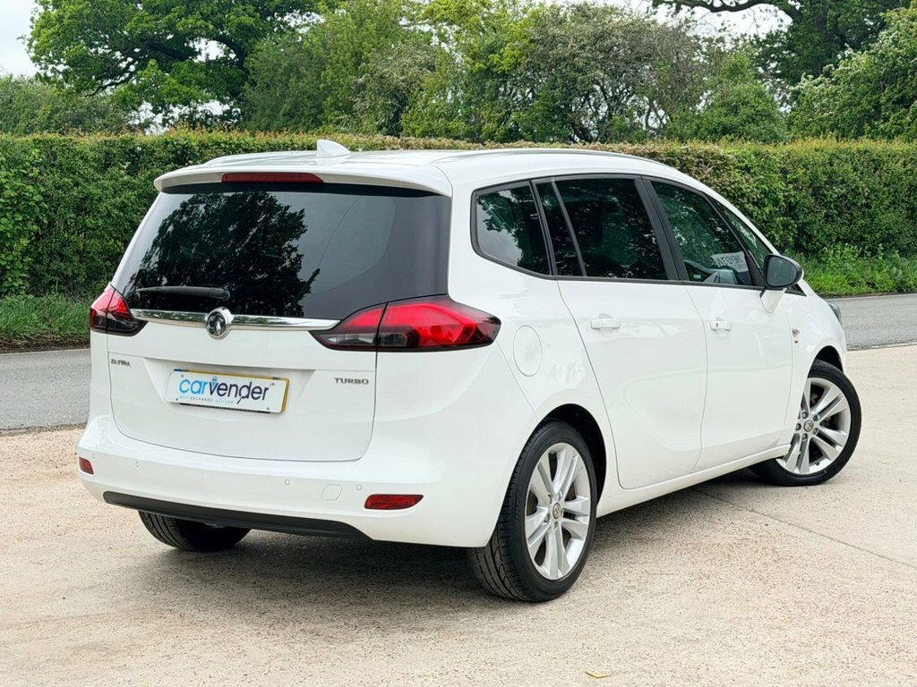 Vauxhall Zafira Tourer 1.4L Sri Nav White #4