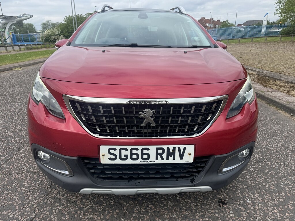Peugeot 2008 1.6 Bluehdi Allure 2016 Red