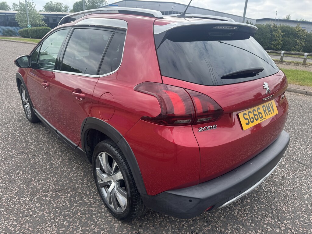 Peugeot 2008 1.6 Bluehdi Allure 2016 SG66RMV Red #4