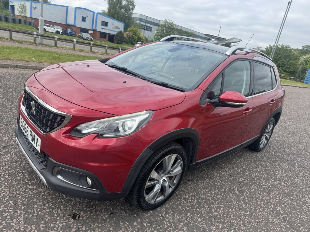 Peugeot 2008 1.6 Bluehdi Allure 2016 SG66RMV Red #2