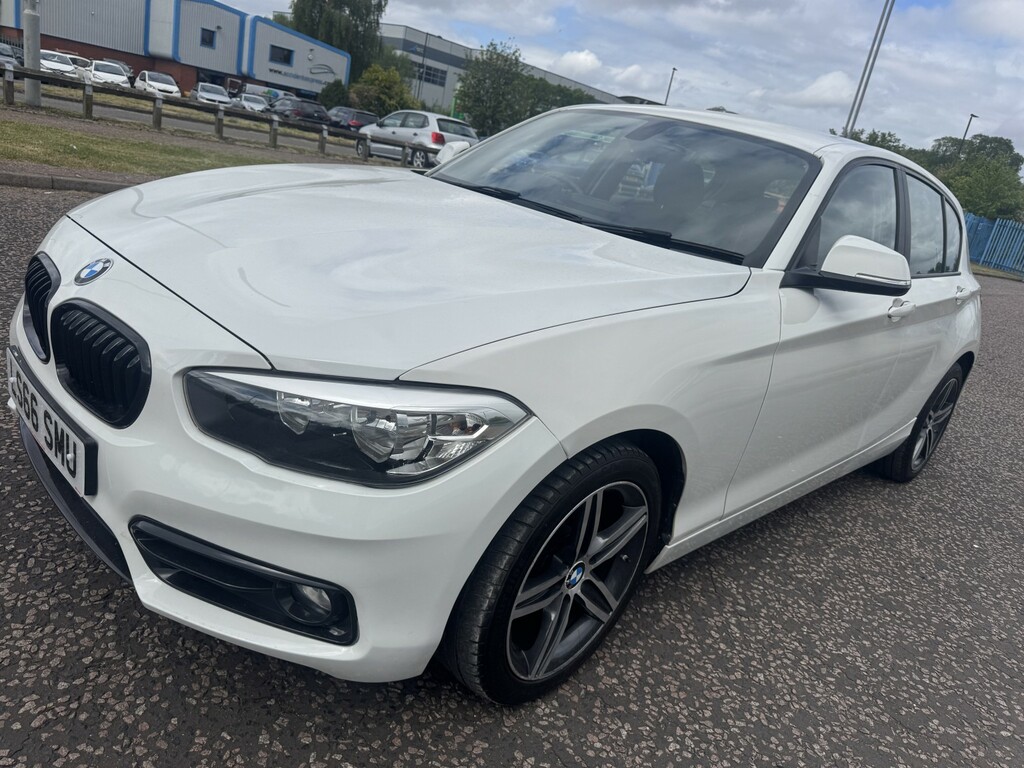 BMW 1 Series 1.5 118I Sport 5-Door 2016 LS66SMU White #2