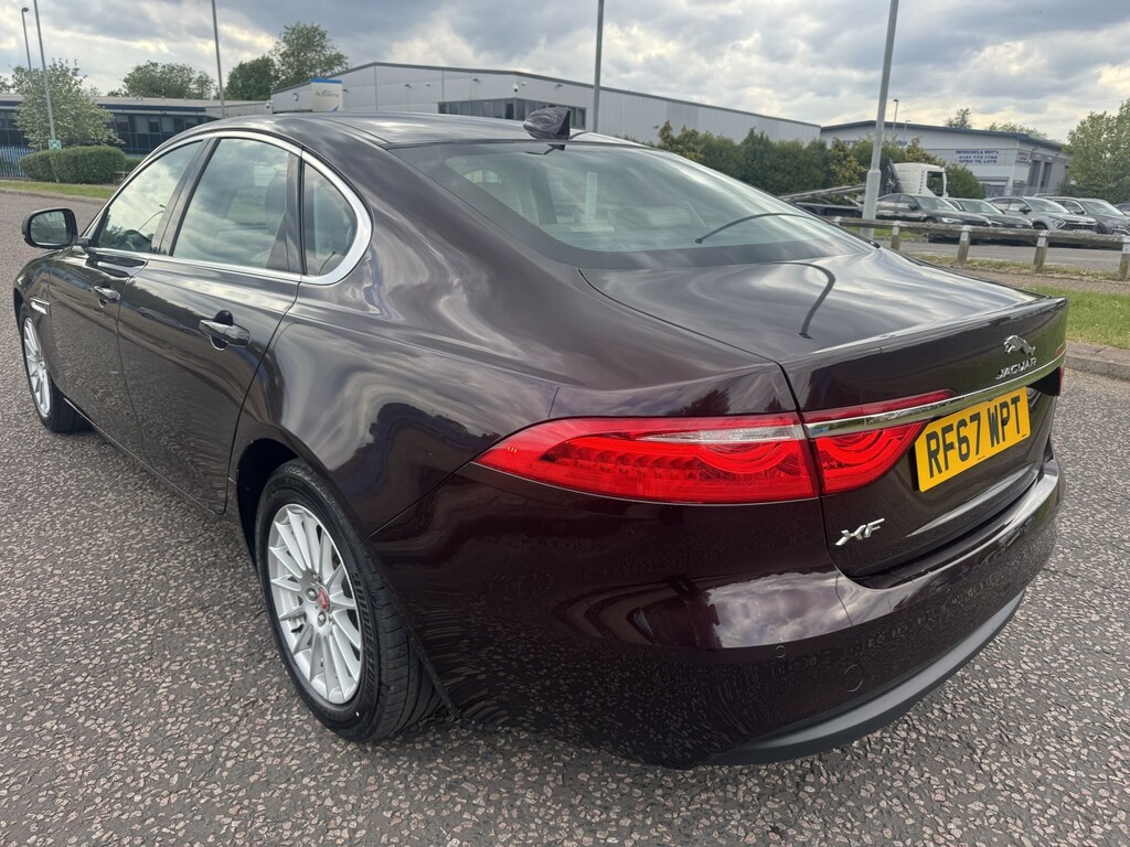 Jaguar XF 2.0 D Prestige 2017 RF67WPT Red #4