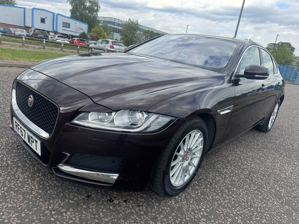 Jaguar XF 2.0 D Prestige 2017 RF67WPT Red #2