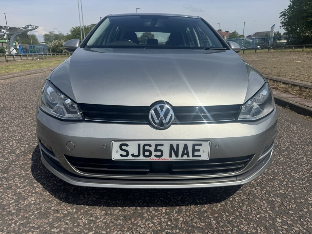 Volkswagen Golf 1.6 Tdi Bluemotion Tech Match 2015 SJ65NAE Silver