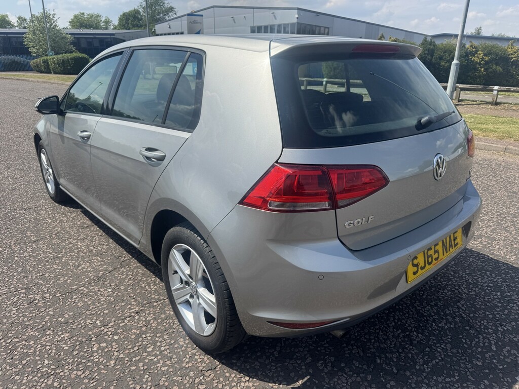 Volkswagen Golf 1.6 Tdi Bluemotion Tech Match 2015 SJ65NAE Silver #4