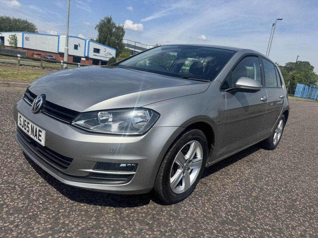 Volkswagen Golf 1.6 Tdi Bluemotion Tech Match 2015 SJ65NAE Silver #2