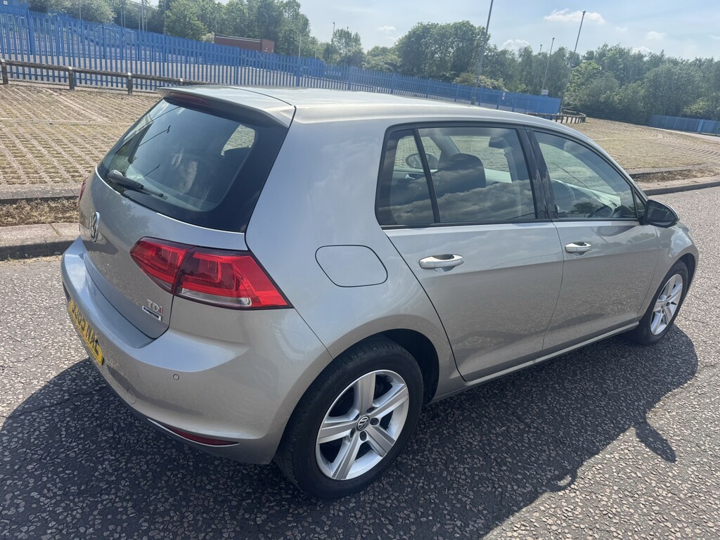 Volkswagen Golf 1.6 Tdi Bluemotion Tech Match 2015 SJ65NAE Silver #6