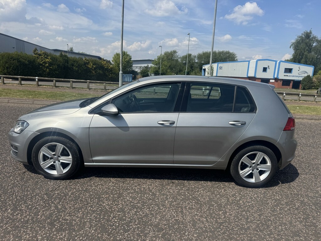 Volkswagen Golf 1.6 Tdi Bluemotion Tech Match 2015 SJ65NAE Silver #3