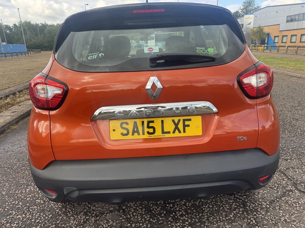 Renault Captur 0.9 Dynamique Medianav Tce 90 Stop Start 2015 SA15LXF Orange #5
