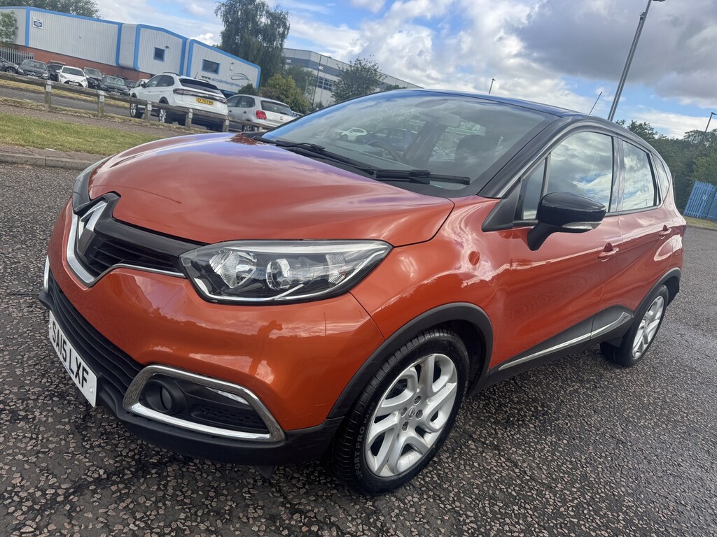 Renault Captur 0.9 Dynamique Medianav Tce 90 Stop Start 2015 SA15LXF Orange #2
