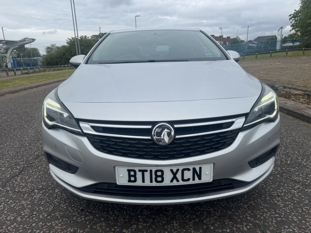 Vauxhall Astra 1.6 Cdti Ecotec Blueinjection Tech Line Nav 2018 BT18XCN Silver #2
