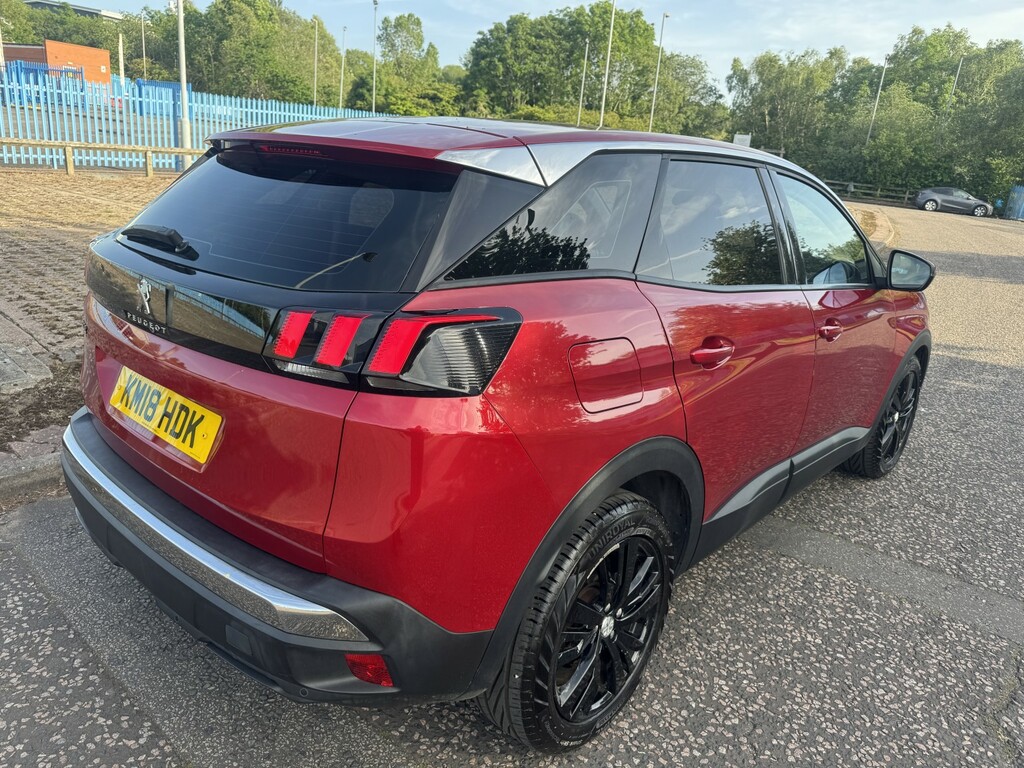 Peugeot 3008 1.6 Bluehdi Active 2018 KM18HDK Red #6