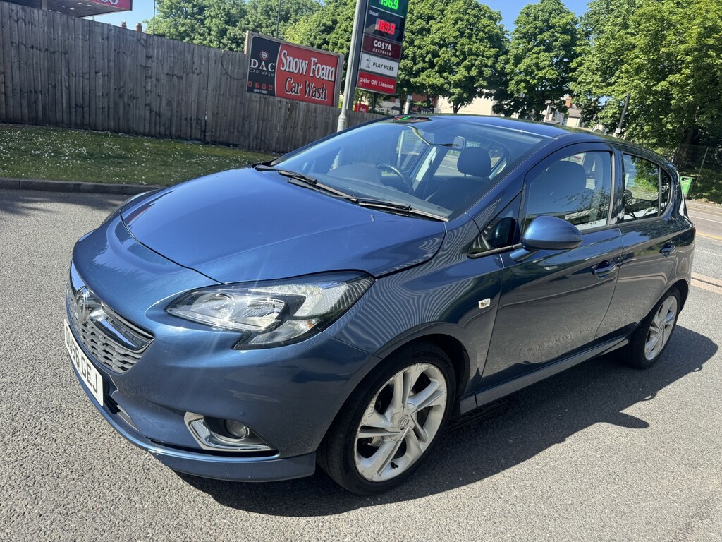 Vauxhall Corsa 1.3 Cdti Ecoflex Sri VX Line 2016 DU66GEJ Blue #2