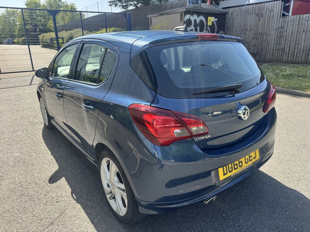 Vauxhall Corsa 1.3 Cdti Ecoflex Sri VX Line 2016 DU66GEJ Blue #4