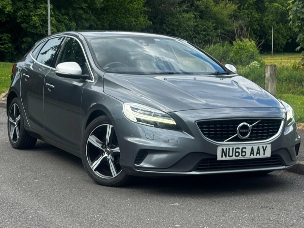 Volvo V40 2.0 D2 R-design Euro 6 Ss NU66AAY Grey #3