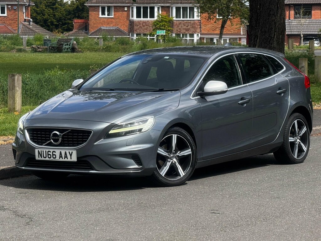 Volvo V40 2.0 D2 R-design Euro 6 Ss NU66AAY Grey #2