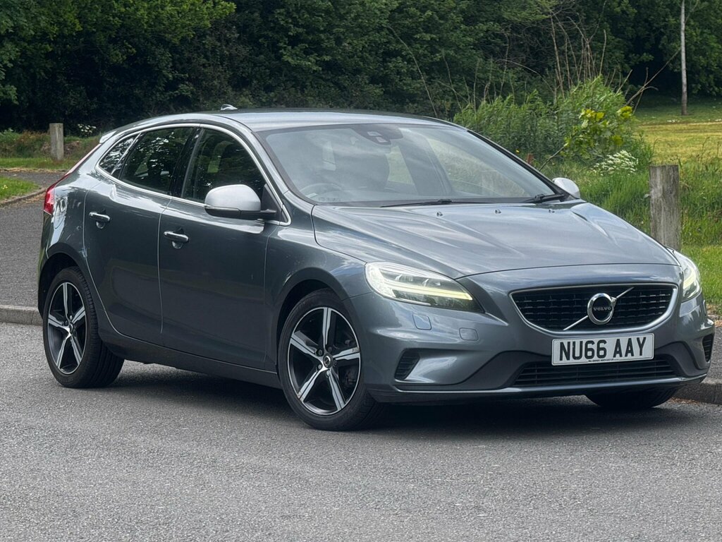 Volvo V40 2.0 D2 R-design Euro 6 Ss NU66AAY Grey #4