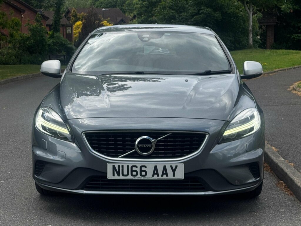 Volvo V40 2.0 D2 R-design Euro 6 Ss NU66AAY Grey #5