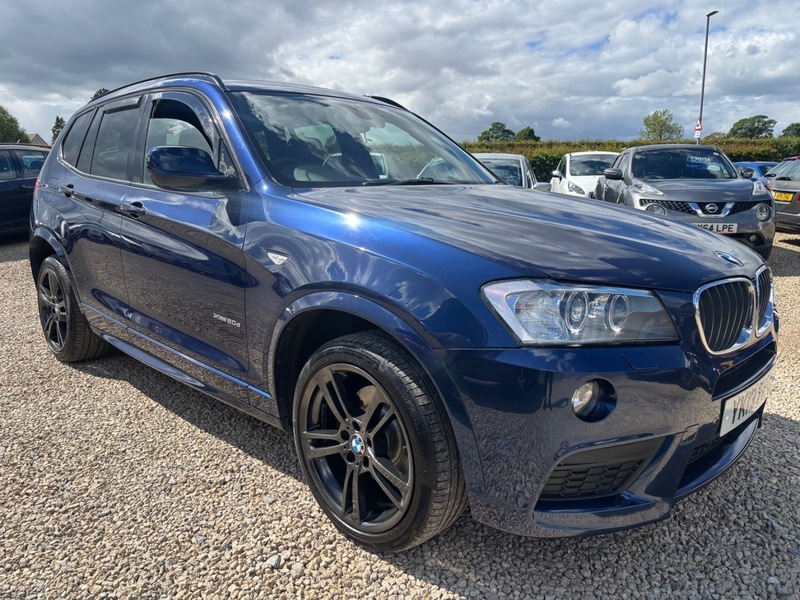 BMW X3 Xdrive20d M Sport Step YK13FFY Blue #4