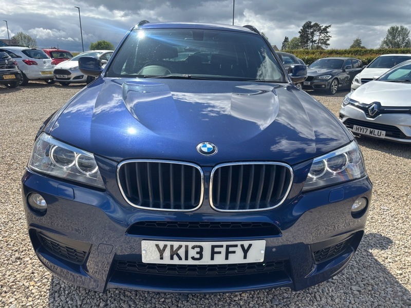 BMW X3 Xdrive20d M Sport Step YK13FFY Blue #3