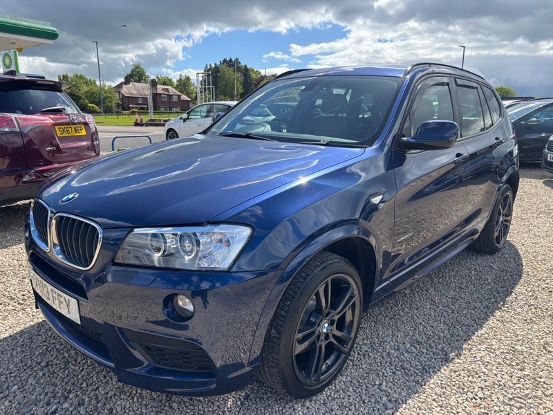 BMW X3 Xdrive20d M Sport Step YK13FFY Blue #2