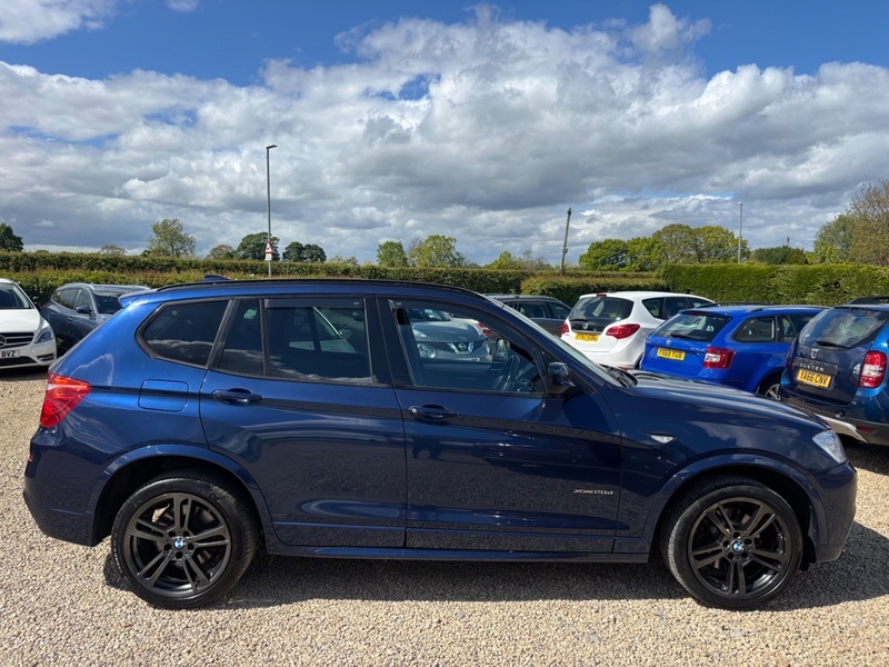 BMW X3 Xdrive20d M Sport Step YK13FFY Blue #6