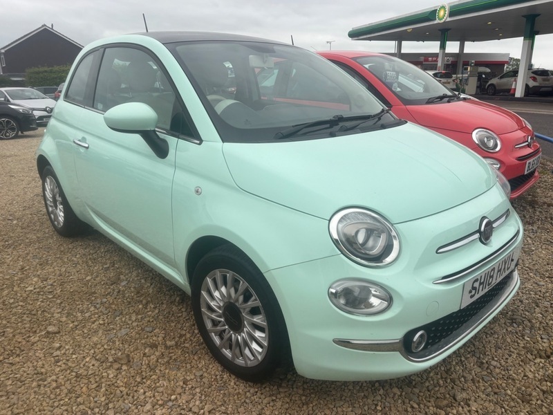 Fiat 500 Lounge Green