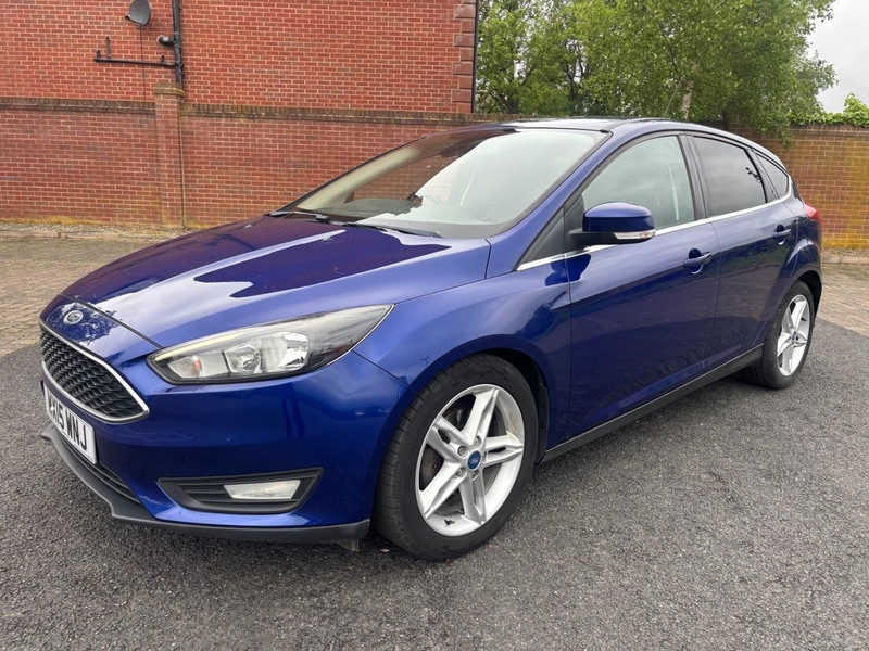 Ford Focus Zetec Tdci WX15WNJ Blue #2
