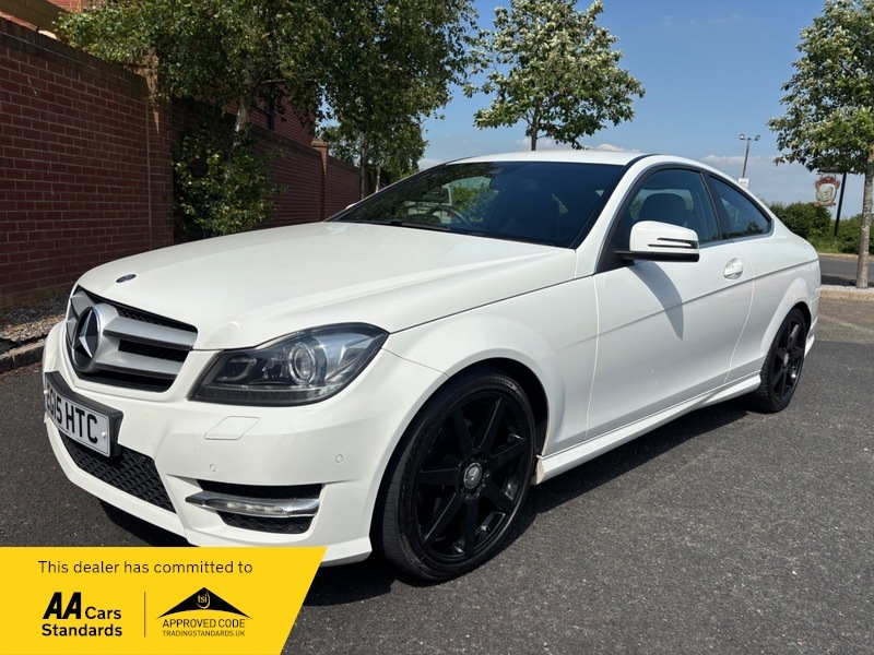 Mercedes-Benz C Class C220 Cdi Amg Sport White