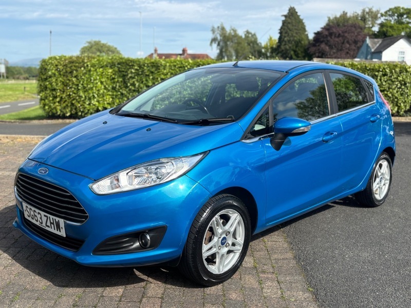 Ford Fiesta Zetec SG63ZHW Blue #2