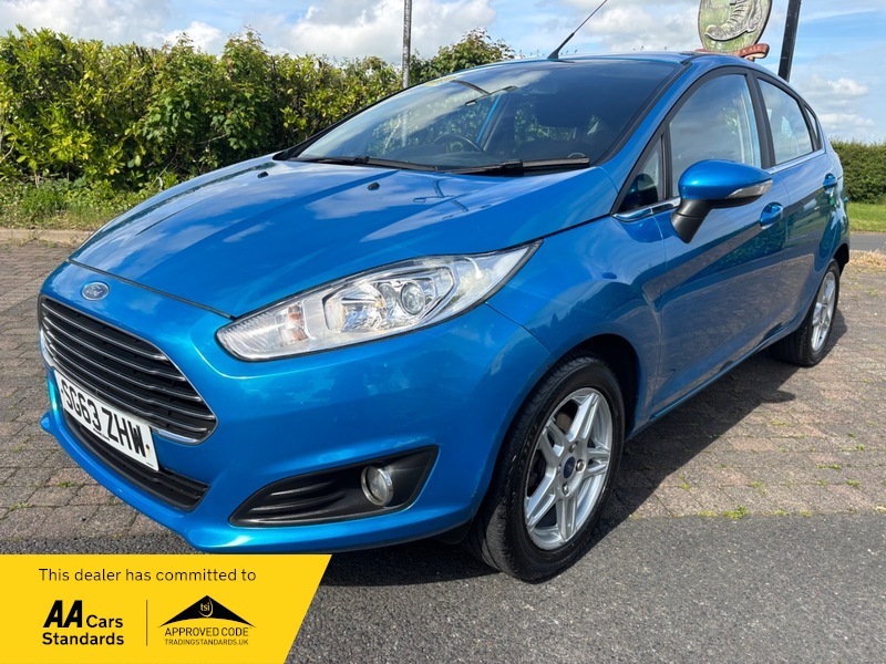 Ford Fiesta Zetec SG63ZHW Blue #3