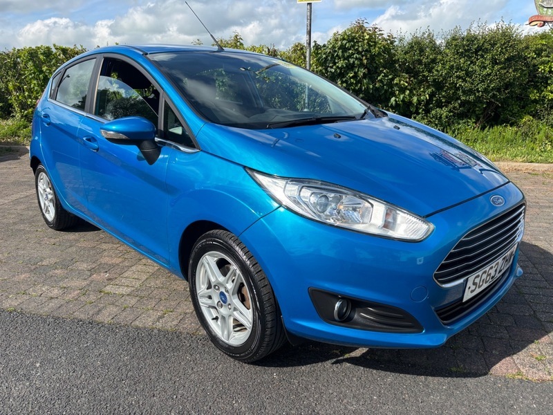 Ford Fiesta Zetec SG63ZHW Blue #6
