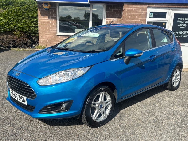 Ford Fiesta Zetec SG63ZHW Blue #4