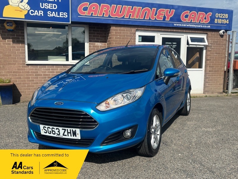 Ford Fiesta Zetec Blue