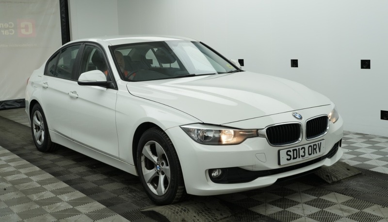 BMW 3 Series 320D Ed Saloon SD13ORV White #2