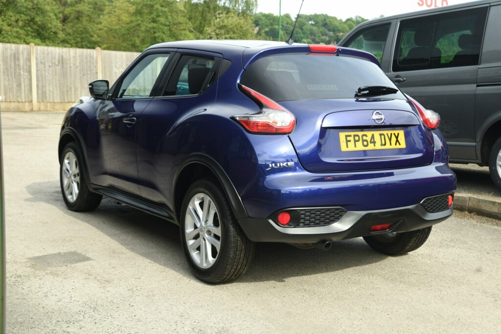 Nissan Juke 1.2 Dig-t Acenta Premium FP64DYX Blue #4