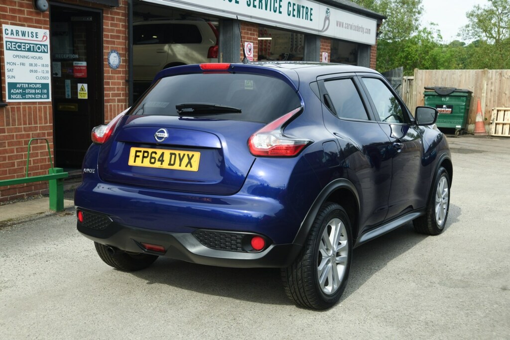 Nissan Juke 1.2 Dig-t Acenta Premium FP64DYX Blue #6