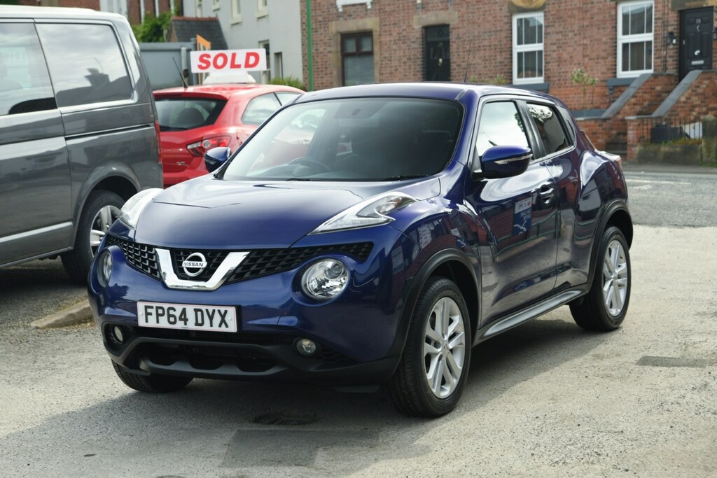 Nissan Juke 1.2 Dig-t Acenta Premium FP64DYX Blue #3