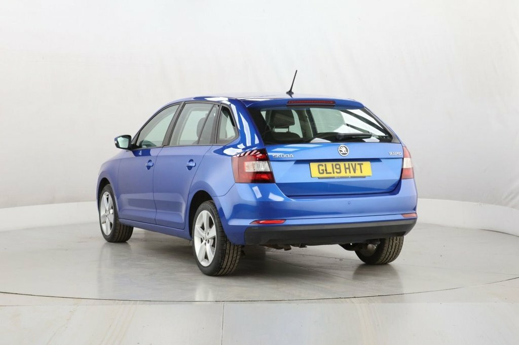 Skoda Rapid Spaceback 1L Se Tech GL19HVT Blue #6