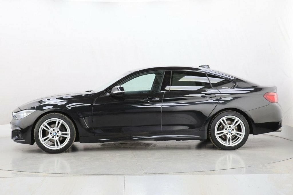 BMW 4 Series Gran Coupe 2L M Sport HT19UBJ Black #4