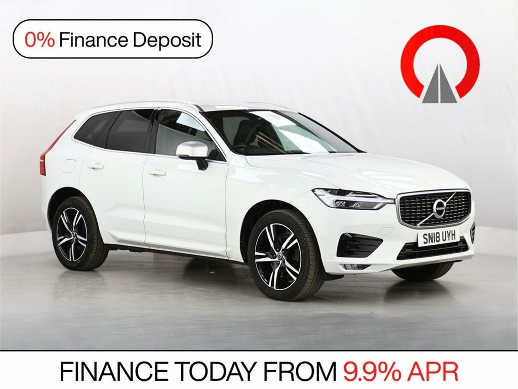 Volvo XC60 2L R-design SN18UYH White