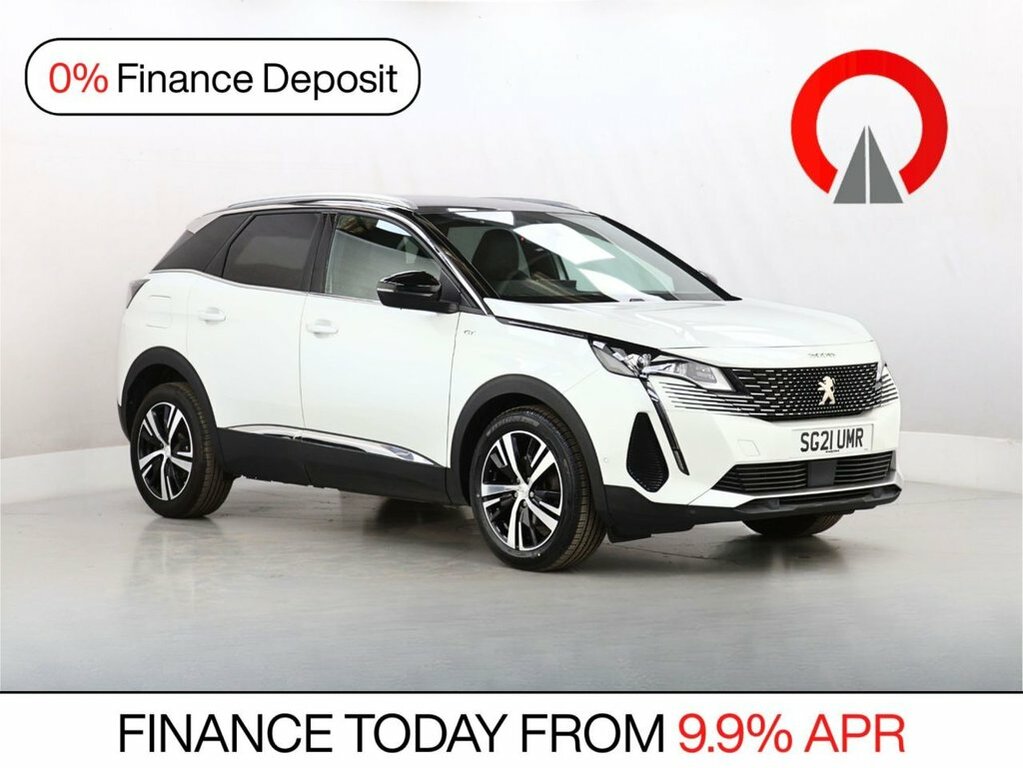 Peugeot 3008 1.2L Gt SG21UMR White