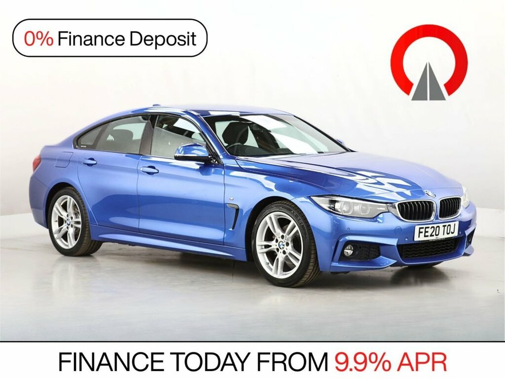 BMW 4 Series Gran Coupe 2L M Sport Blue