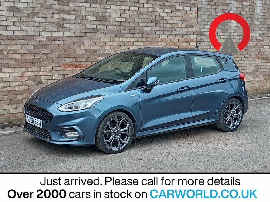 Ford Fiesta 1L St-line Blue