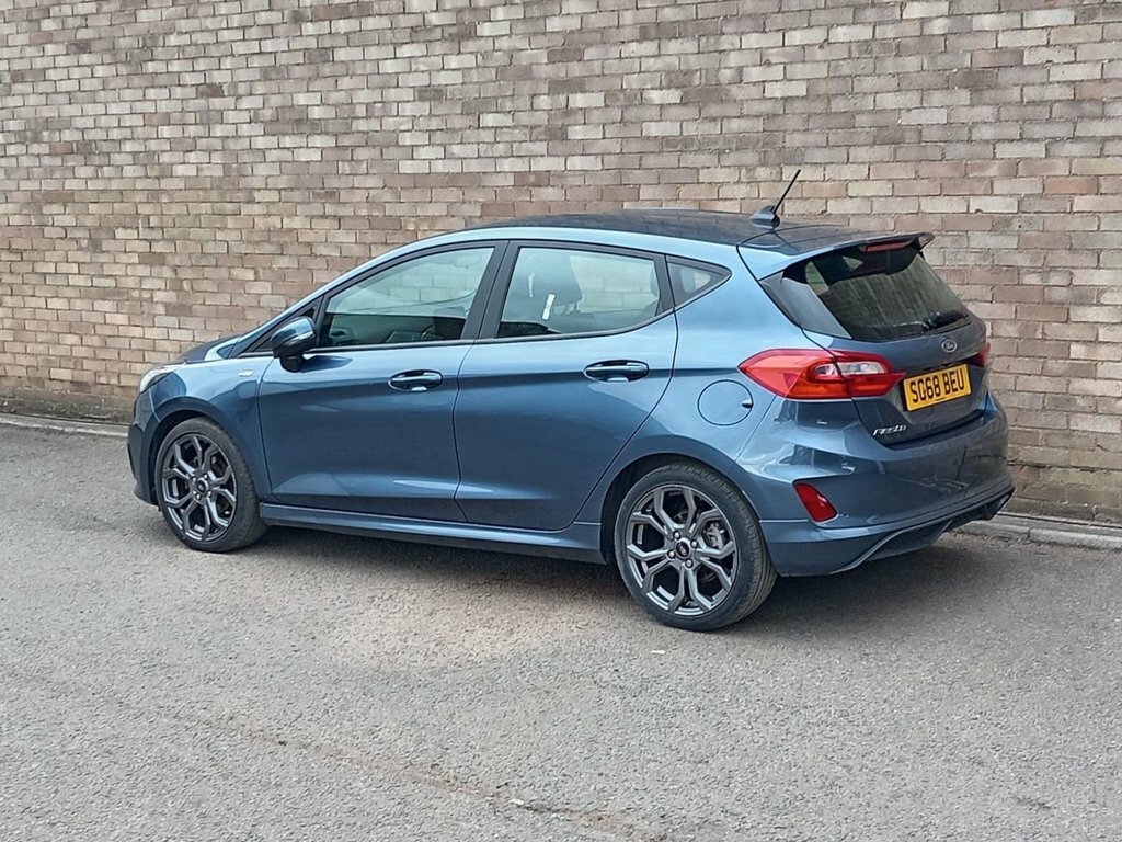 Ford Fiesta 1L St-line SC68BEU Blue #4