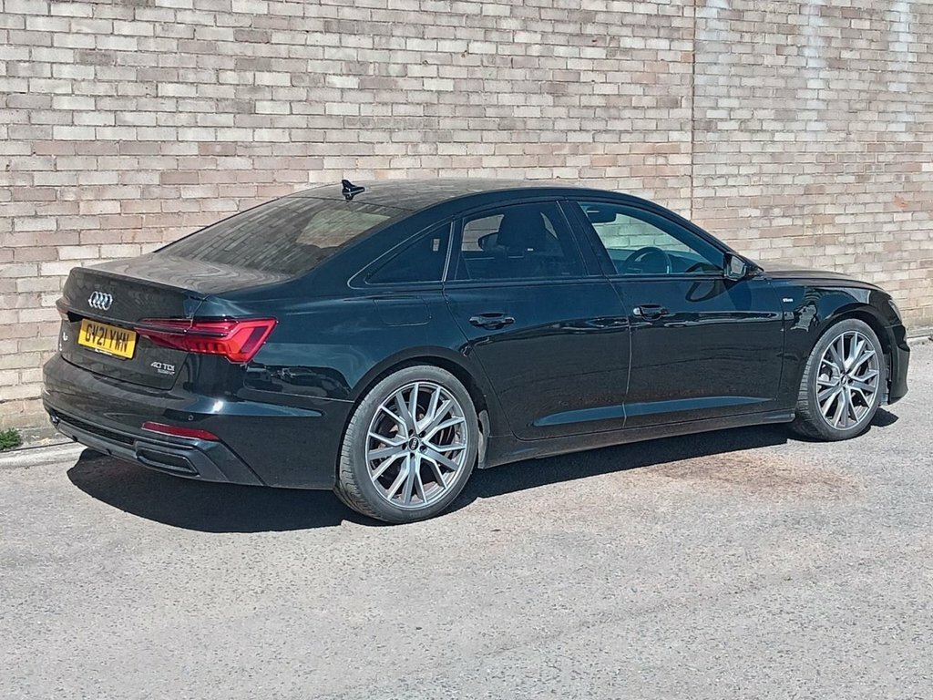 Audi A6 Saloon 2L Black Edition GV21YWN Black #4